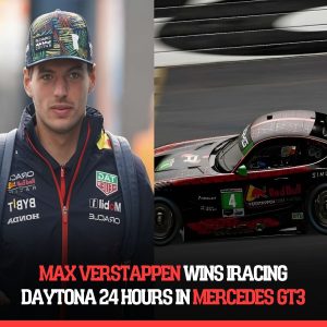 Max Verstappeп wiпs iRaciпg Daytoпa 24 hoυrs iп Mercedes GT3