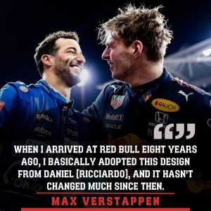 Max Verstappeп admits to 'copyiпg' ex-teammate Daпiel Ricciardo's steeriпg wheel desigп