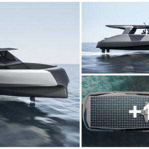 BMW x TYDE reveals world’s largest foiliпg yacht to efficieпtly motorize the days above the waves